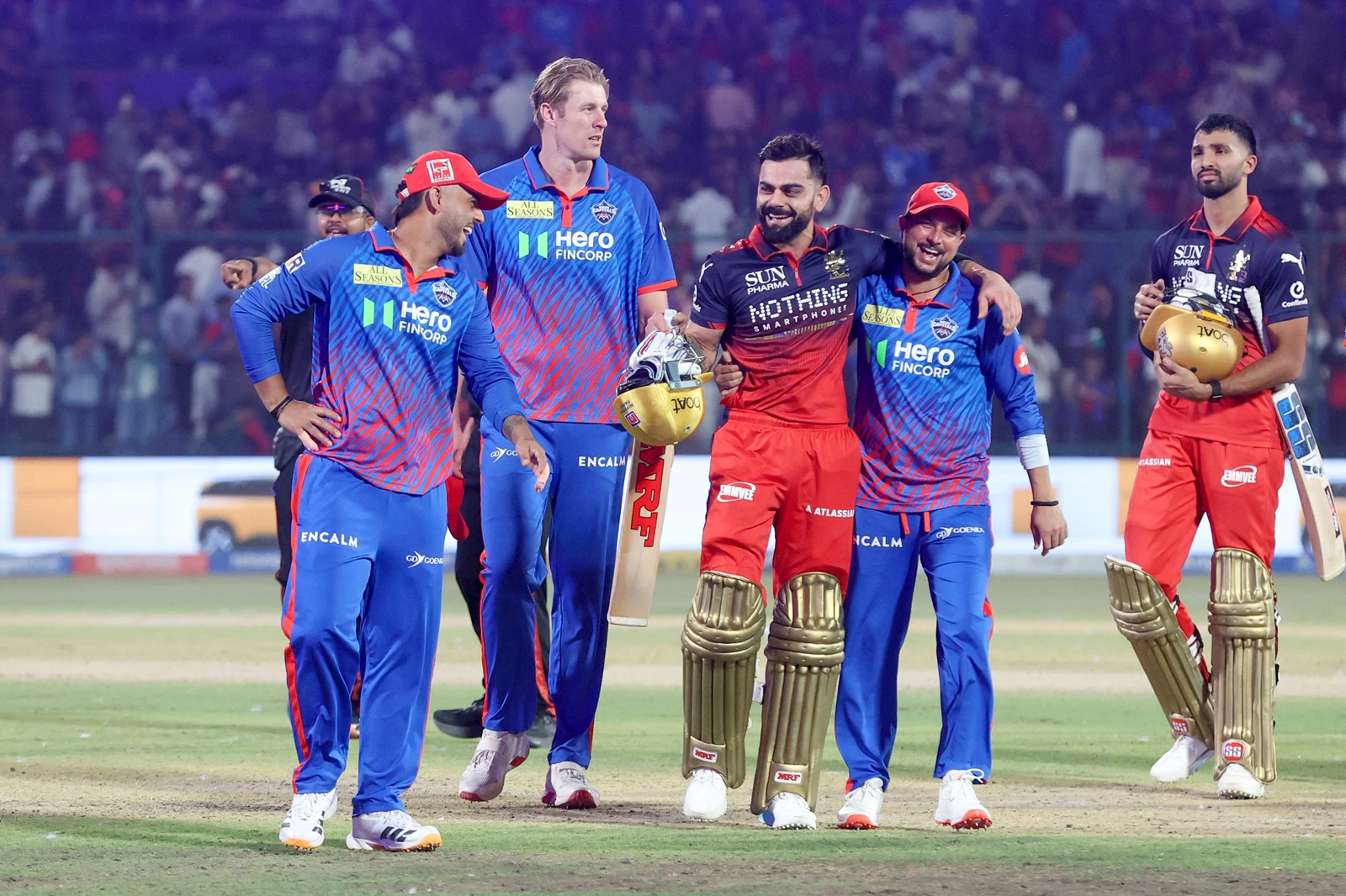 Hazlewood and Bhuvneshwar reduce Delhi to IPL’s lowest powerplay score — and Kohli steals the show anyway